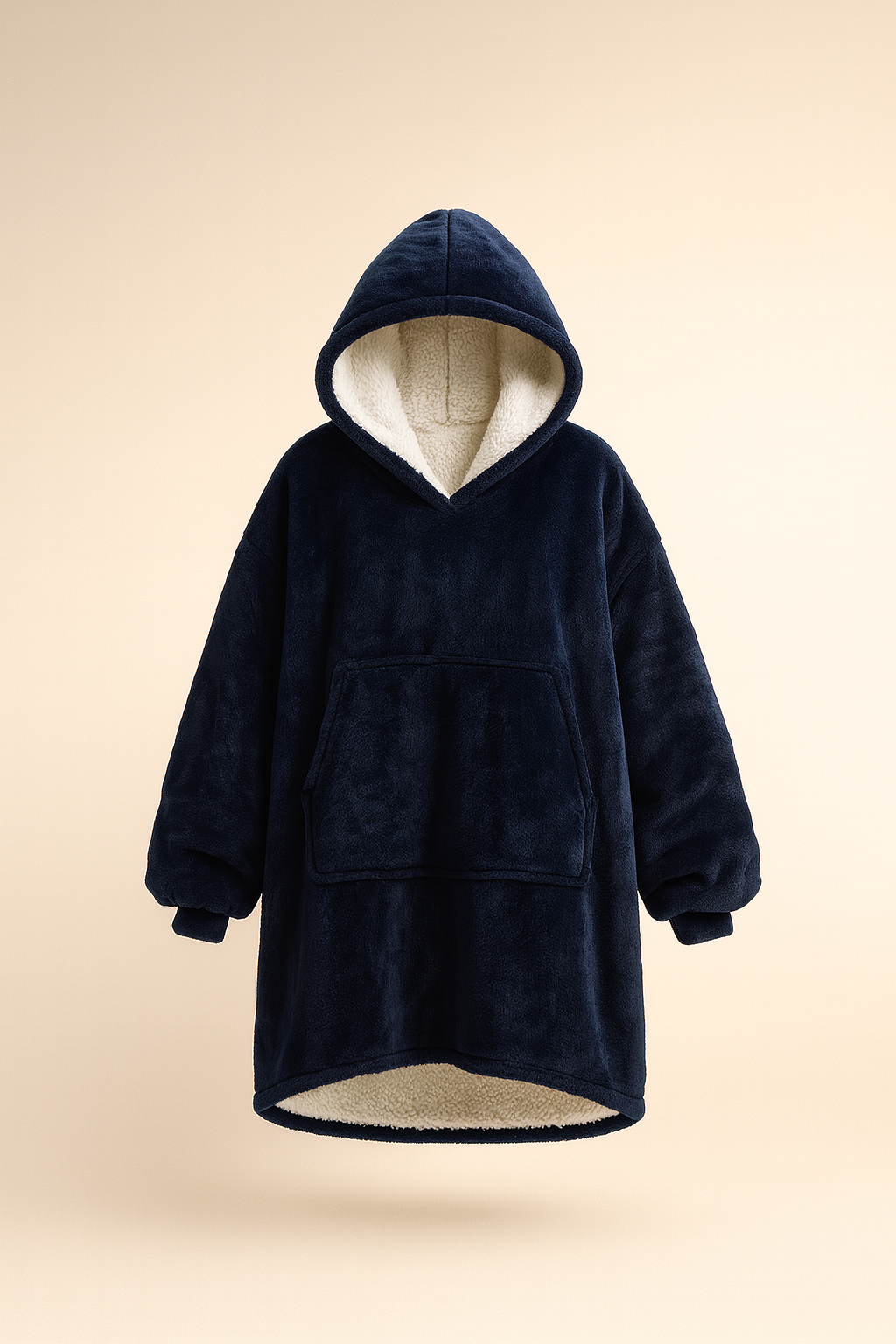 WarmCloud | Kocobluza z futerkiem sherpa