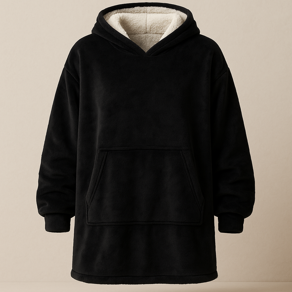 WarmCloud | Kocobluza z futerkiem sherpa