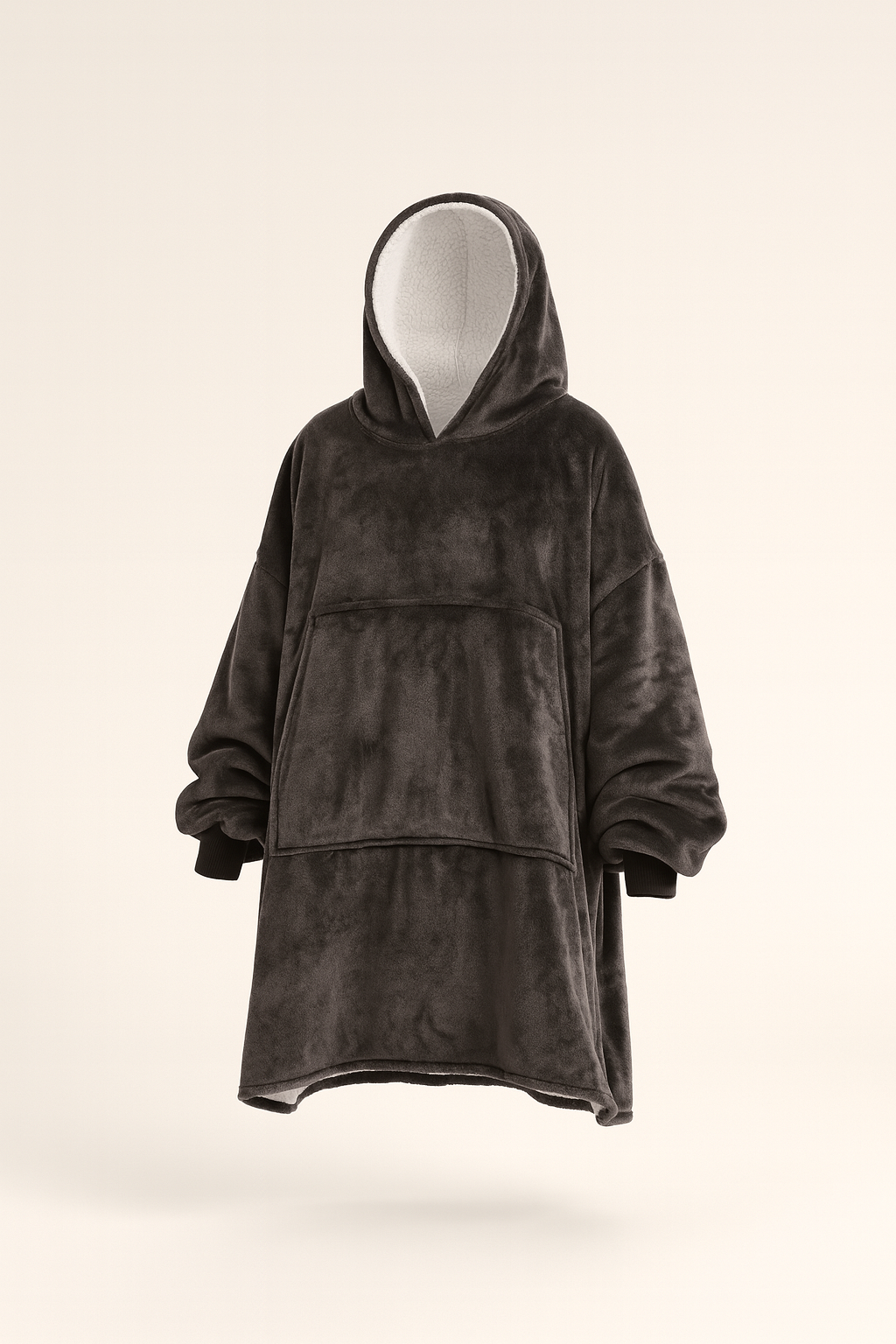 WarmCloud | Kocobluza z futerkiem sherpa