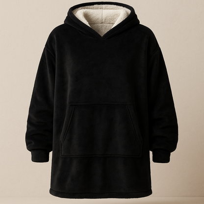 WarmCloud | Kocobluza z futerkiem sherpa